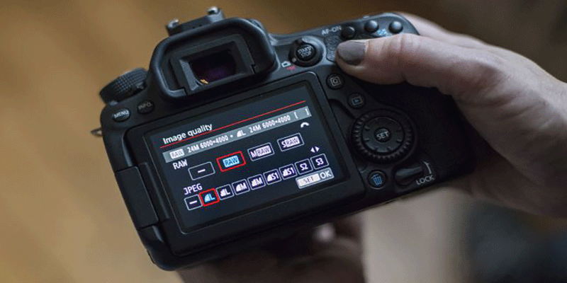 تنظیمات استاندارد دوربین عکاسی